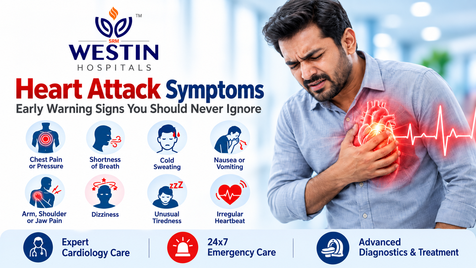Heart Attack Symptoms and Early Warning Signs